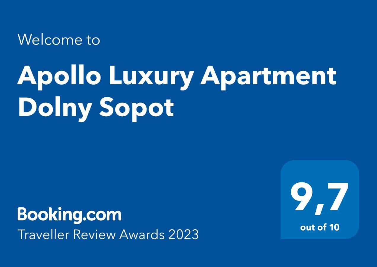 Apollo Luxury Apartment Dolny Сопот Экстерьер фото